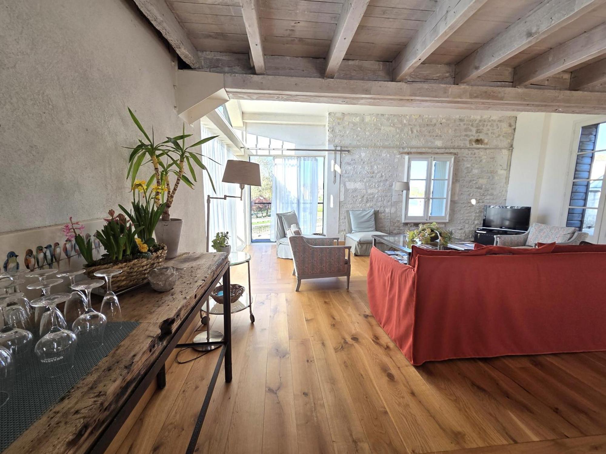Quai 3 Loft Moderne Et Lumineux Les Pieds Dans L'Eau Apartamento Jarnac Quarto foto